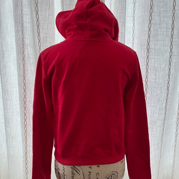 Chiara Ferragni women’s red beaded hoodie - Picture 3 of 7